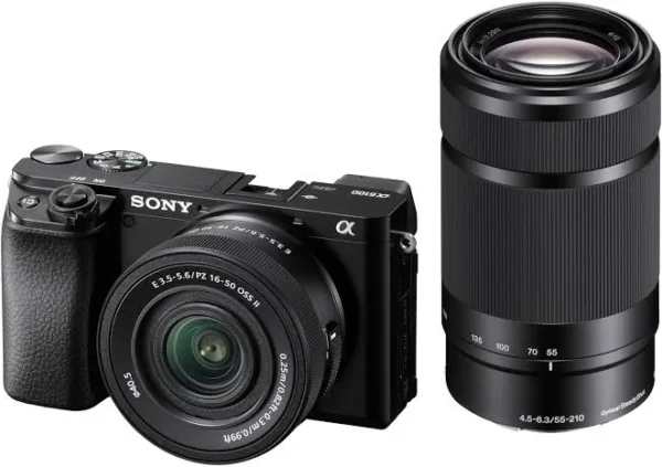 Sony Alpha a6400 Mirrorless Camera with 16-50mm & 55-210mm Lenses